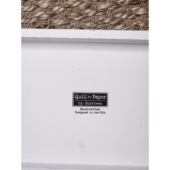 Merry Christmas Wooden Gnome Sign Wall Shelf Holiday Decor White Sixtrees - Picture 4 of 7